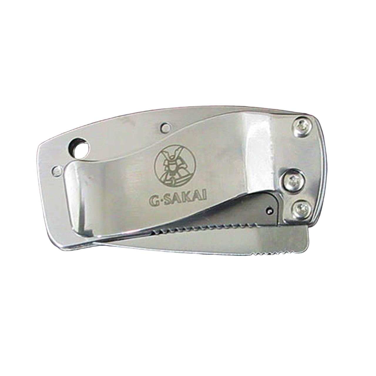 G. Sakai Ukimon Great Wave SPG STRIX Tanto Folding Knife