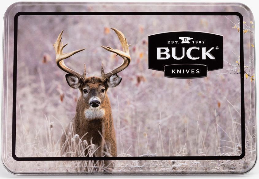 Buck Knife Combos in Holiday Tins 788 LG and 789 SM Knives with Frame Lock - NORTH RIVER OUTDOORS