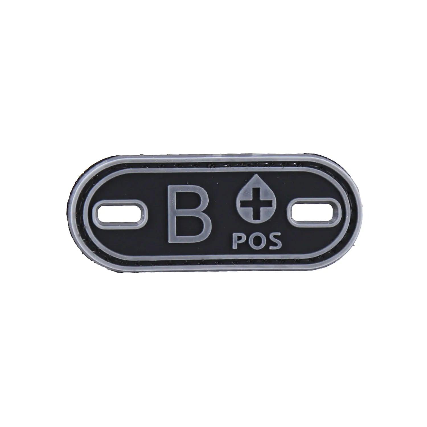 DDT Bloodtype Lacer Rubber Morale Patch - NORTH RIVER OUTDOORS