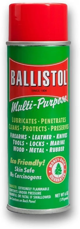 Ballistol Multi-Purpose Aerosol Can Cleaner Oil (German)
