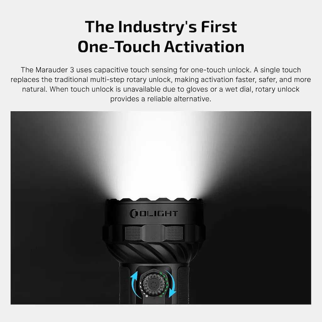 Olight Marauder 3 Flashlight (25,000 Lumens)