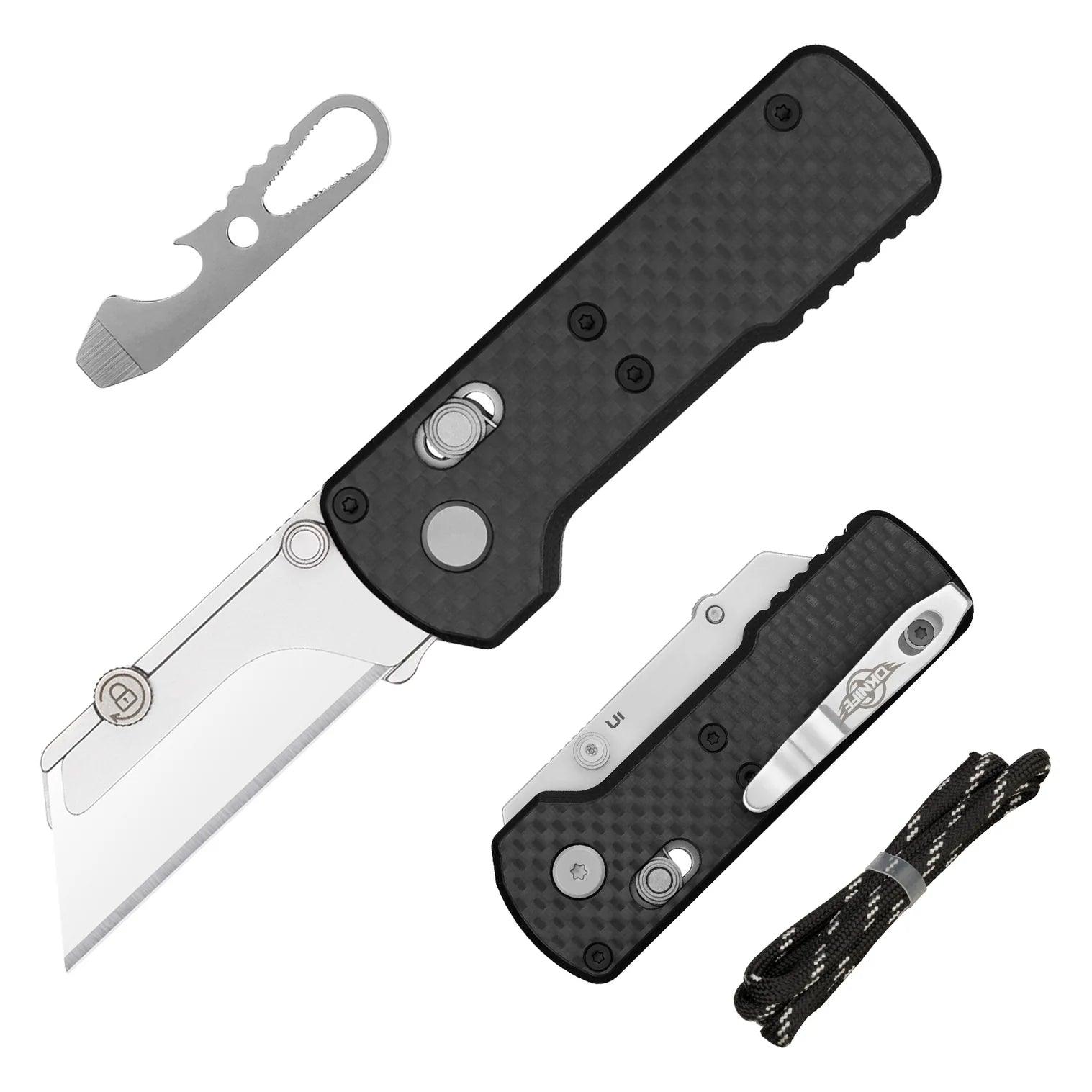 OKNIFE Otacle U1 Folding Utility Knife w/ Rail Lock Blades - NORTH RIVER OUTDOORS