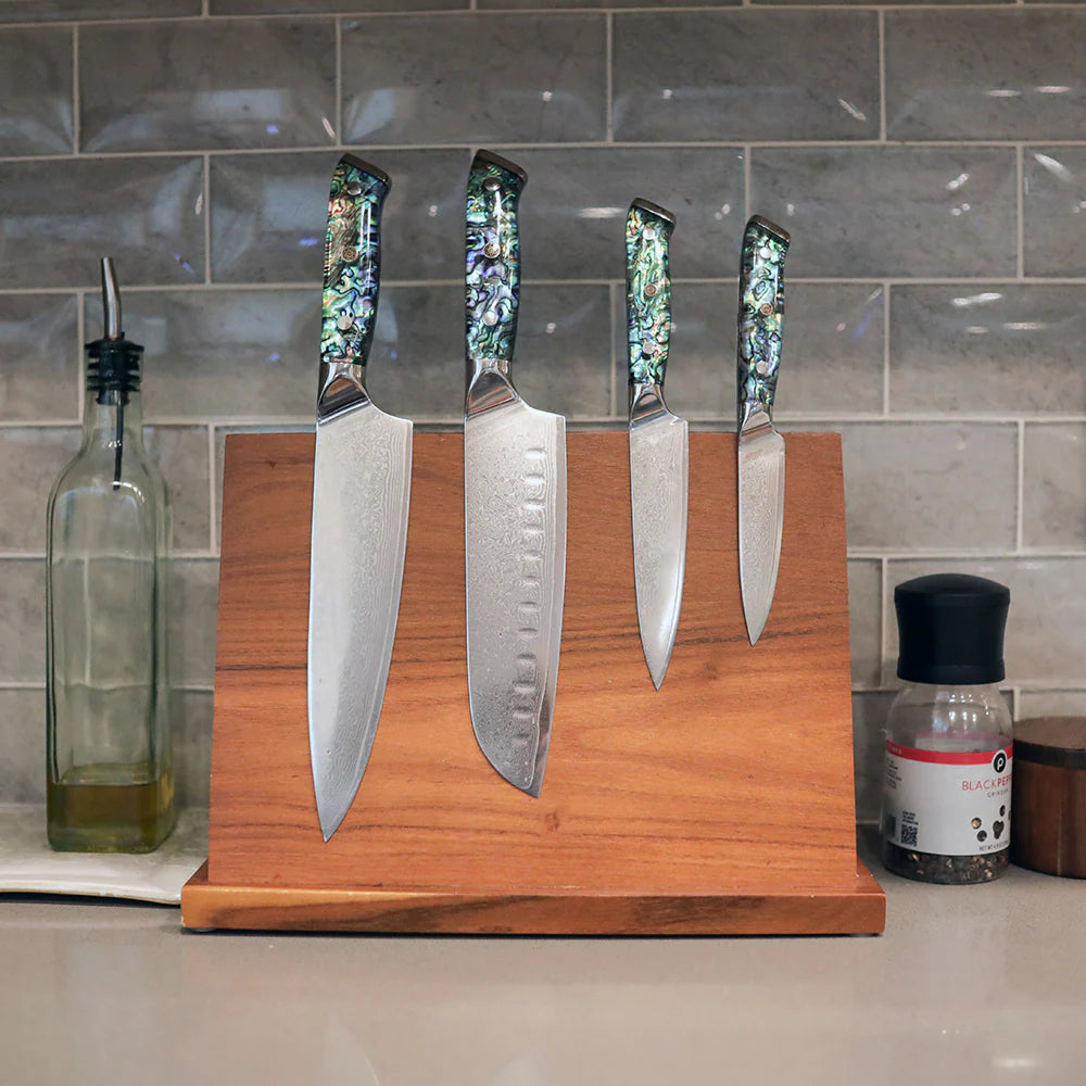 Toadfish 4pc Abalone Chef Knife Set