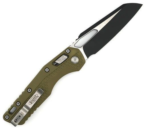 Microtech Knives MSI RAM LOK OD Green Polymer & Black M390MK (USA) from NORTH RIVER OUTDOORS