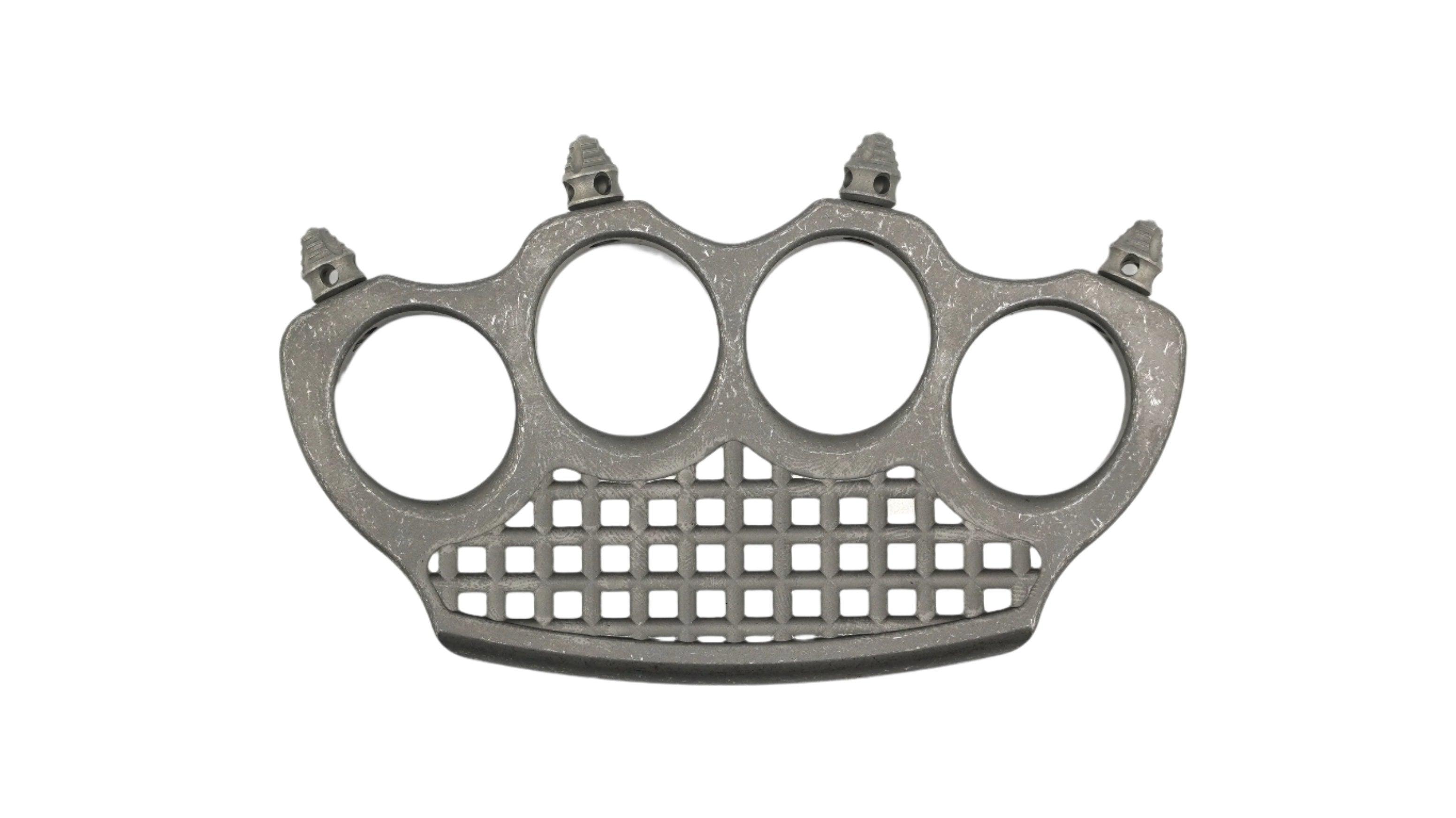 Microtech Knives Titanium Hand Tank Two Tone Apocalyptic w/ Spikes - NORTH RIVER OUTDOORS