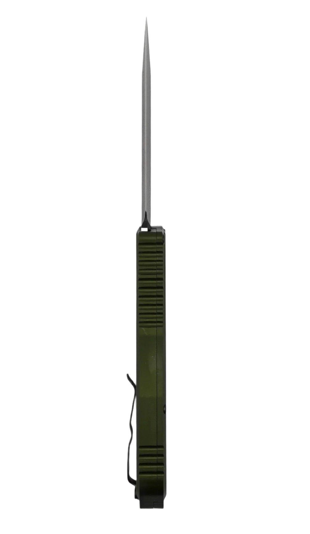 Guardian Tactical RECON-035 G2 Single Edge MagnaCut Black Blade OD Green Handle - NORTH RIVER OUTDOORS