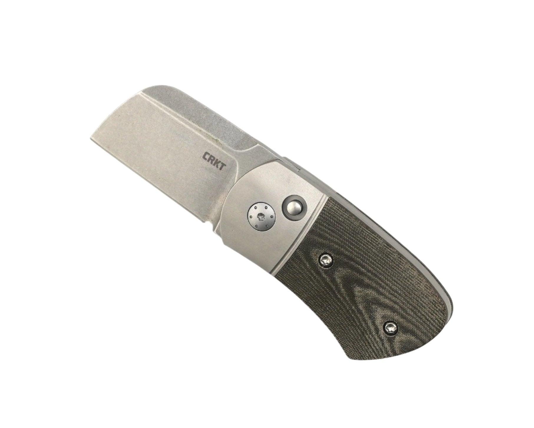 CRKT A1005 Philip Booth Minnow Button Lock Auto Folding Knife - NORTH RIVER OUTDOORS