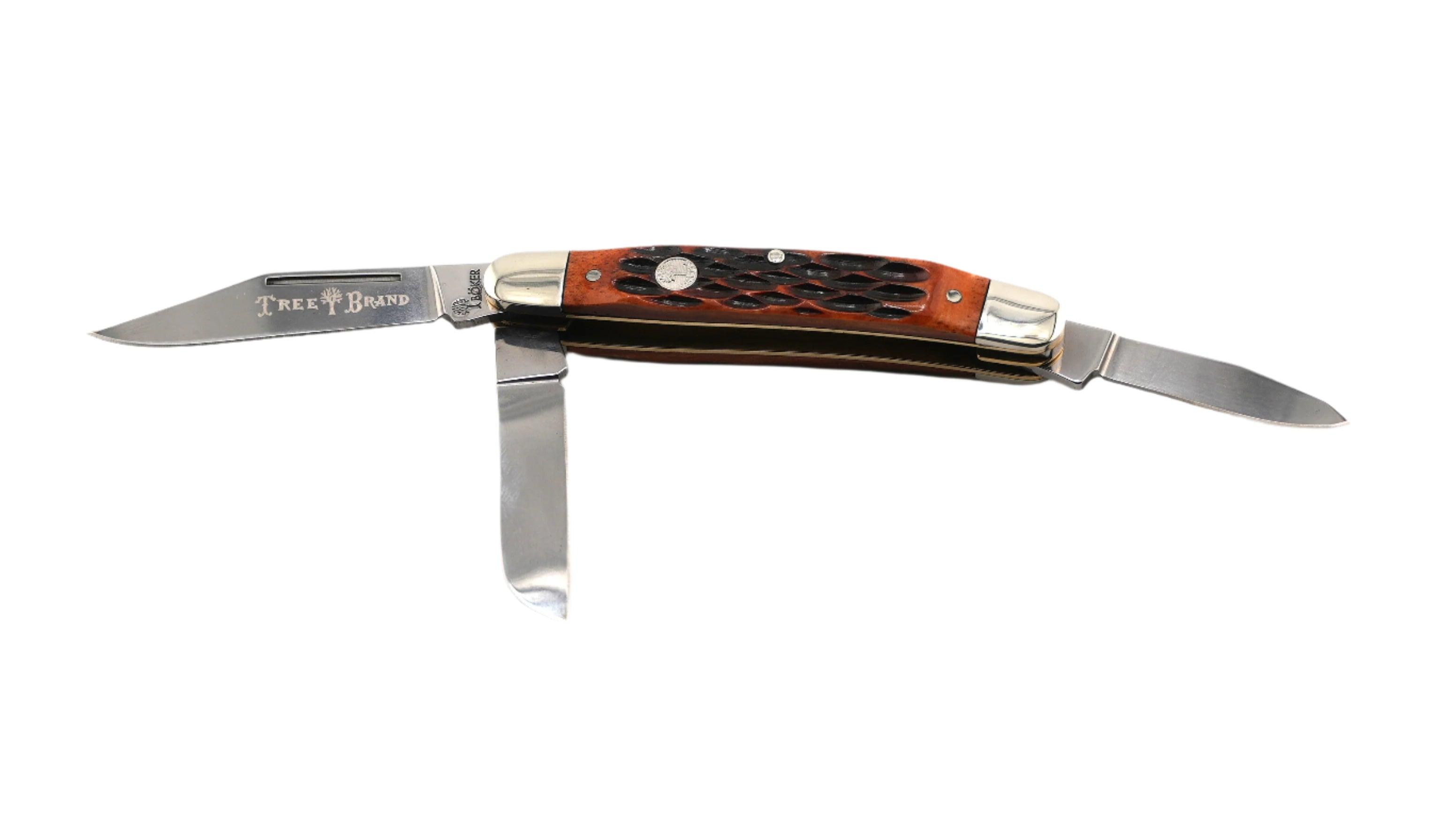 Boker Traditional Series 2.0 Medium Stockman Jigged Brown Bone 110852 - NORTH RIVER OUTDOORS