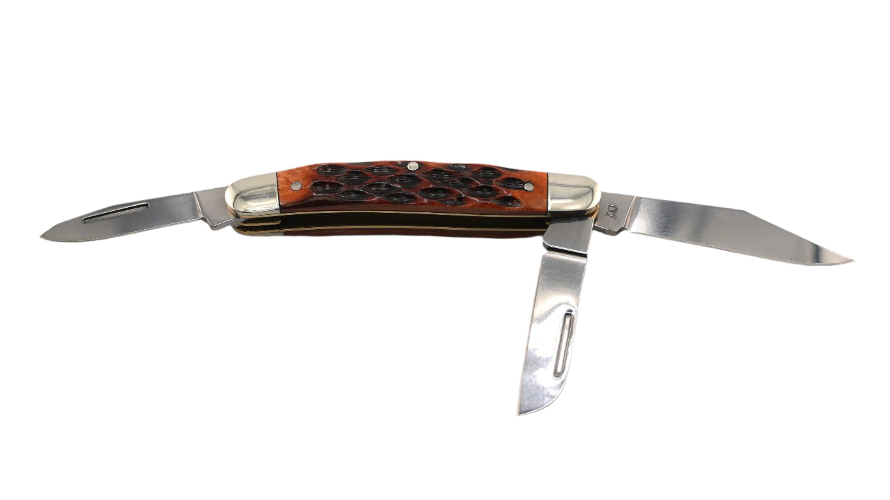 Boker Traditional Series 2.0 Medium Stockman Jigged Brown Bone 110852 - NORTH RIVER OUTDOORS