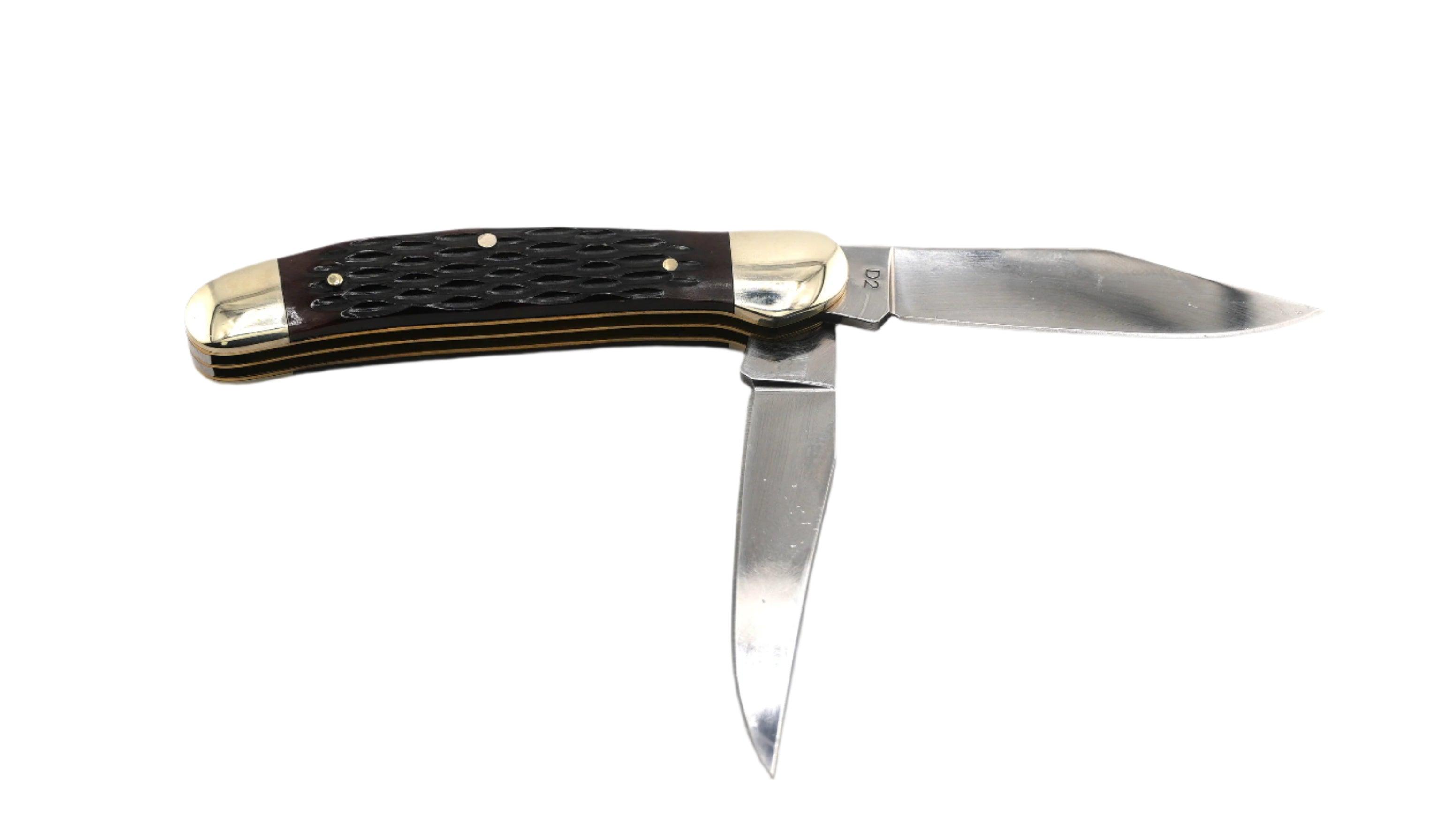 Boker Traditional Series 2.0 Copperhead Folding Knife D2 Blade w/ Jigged Brown Bone Handles 110861 - NORTH RIVER OUTDOORS