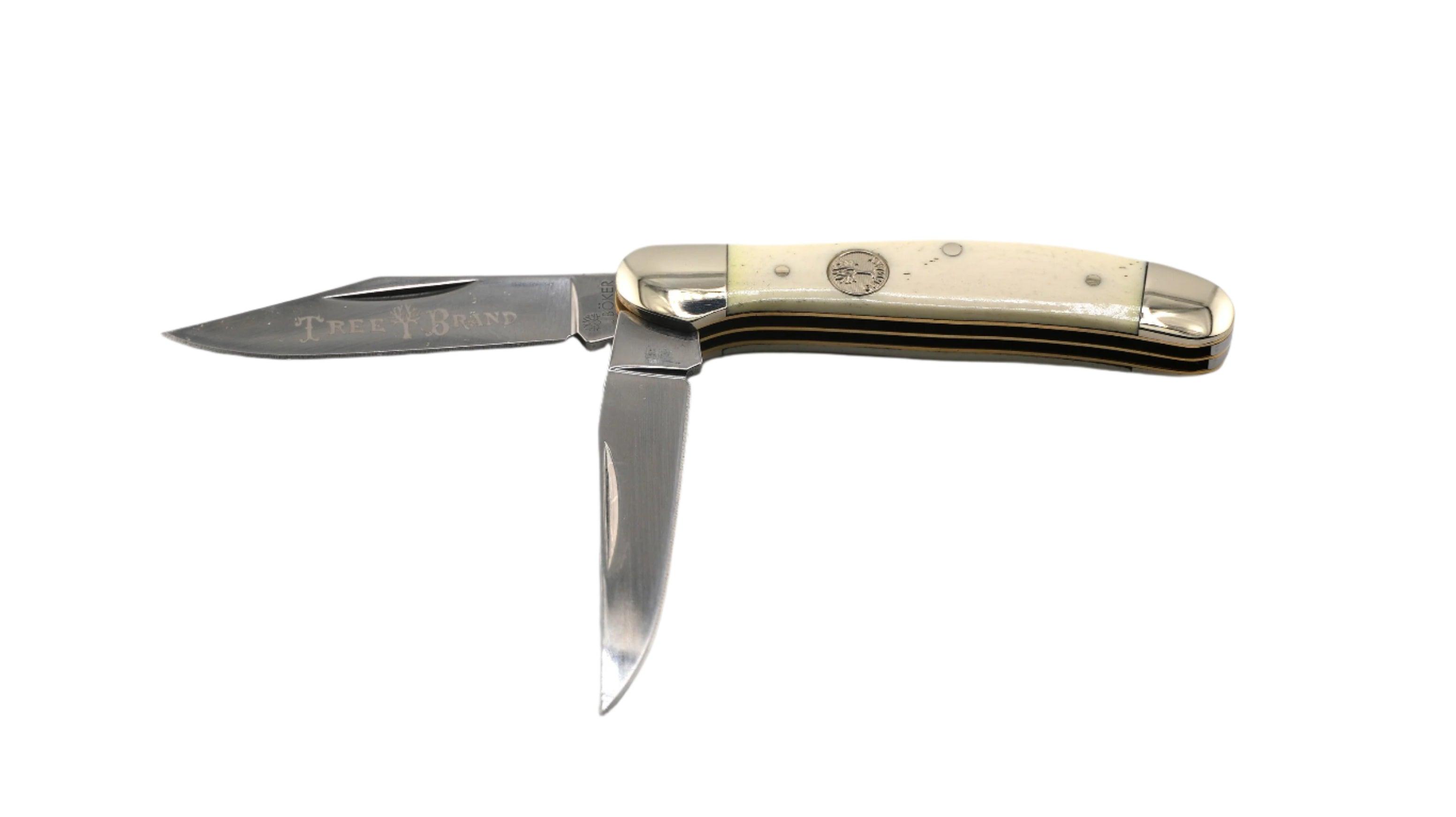 Boker Traditional Series 2.0 Copperhead Slipjoint Folding Knife D2 Blade w/ Smooth White Bone Handles 110863 - NORTH RIVER OUTDOORS
