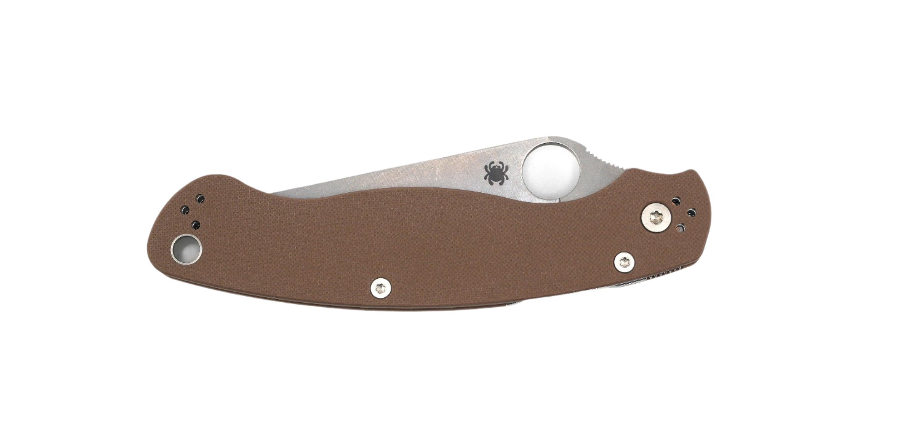Spyderco Military 2 C36GPBN15V2 Sprint Run Folding Knife 4" CPM 15V G10 (USA) - NORTH RIVER OUTDOORS