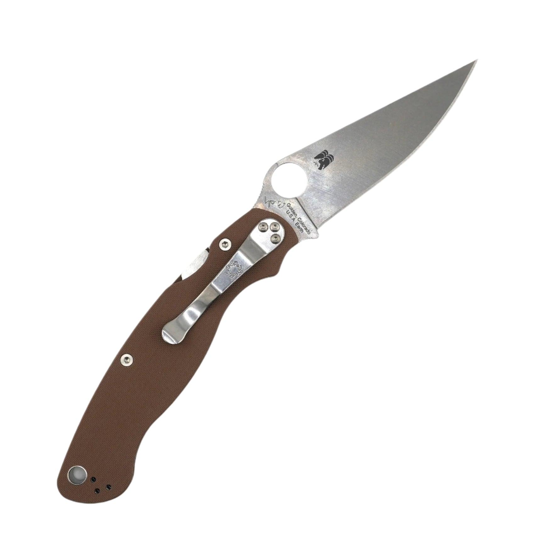 Spyderco Military 2 C36GPBN15V2 Sprint Run Folding Knife 4" CPM 15V G10 (USA) - NORTH RIVER OUTDOORS