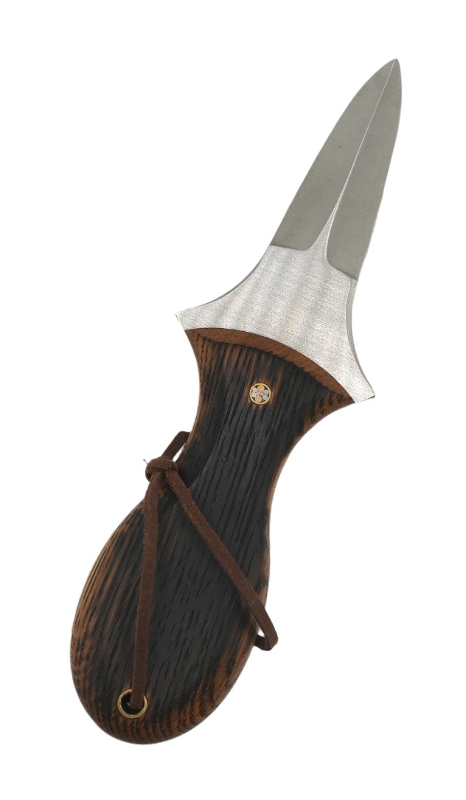 Join or Die Bourbon Barrel Oyster Knife - NORTH RIVER OUTDOORS