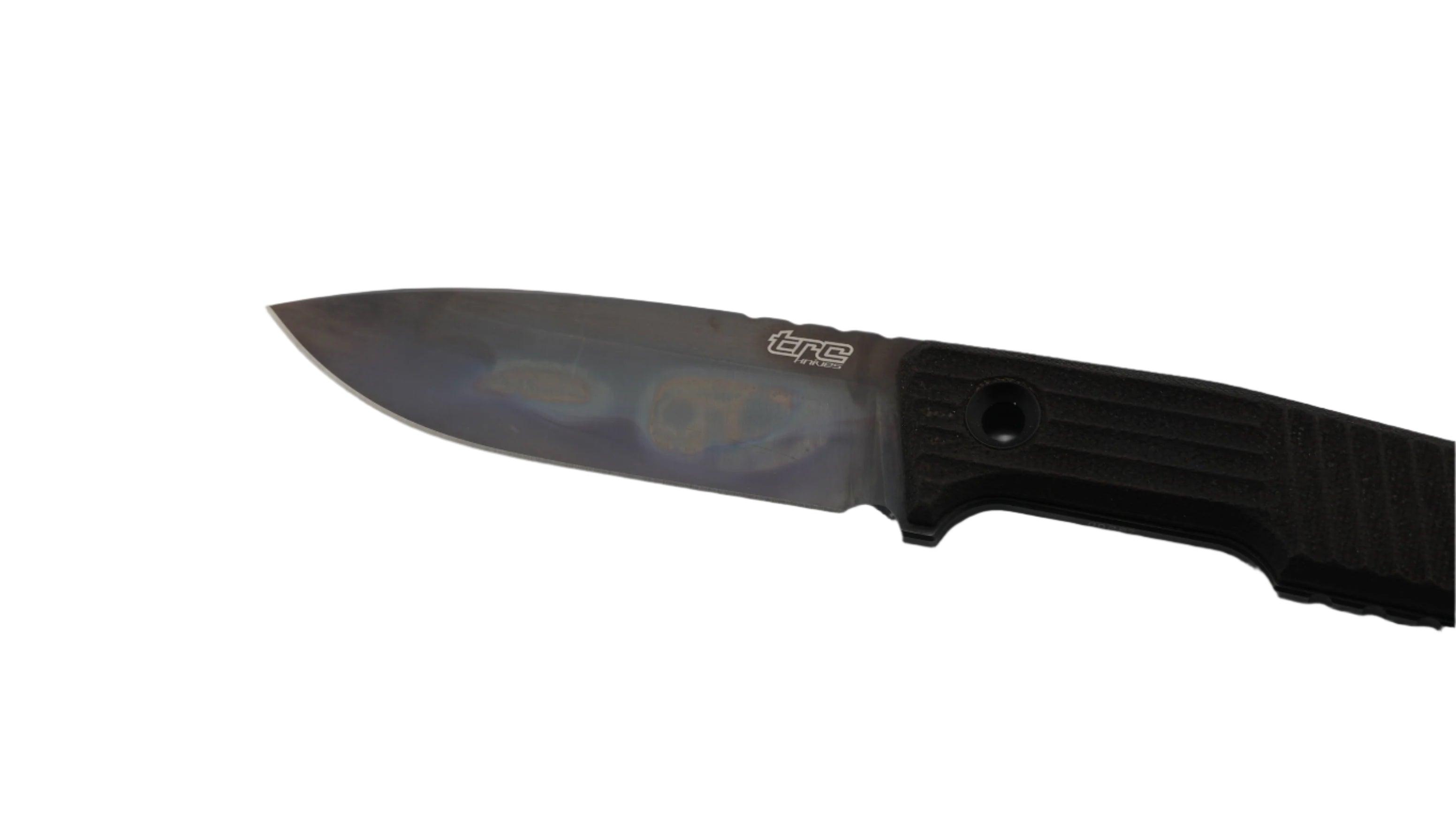 TRC Urban Tactical Black Canvas Micarta Apocalyptic Finish Kydex (Limited) - NORTH RIVER OUTDOORS