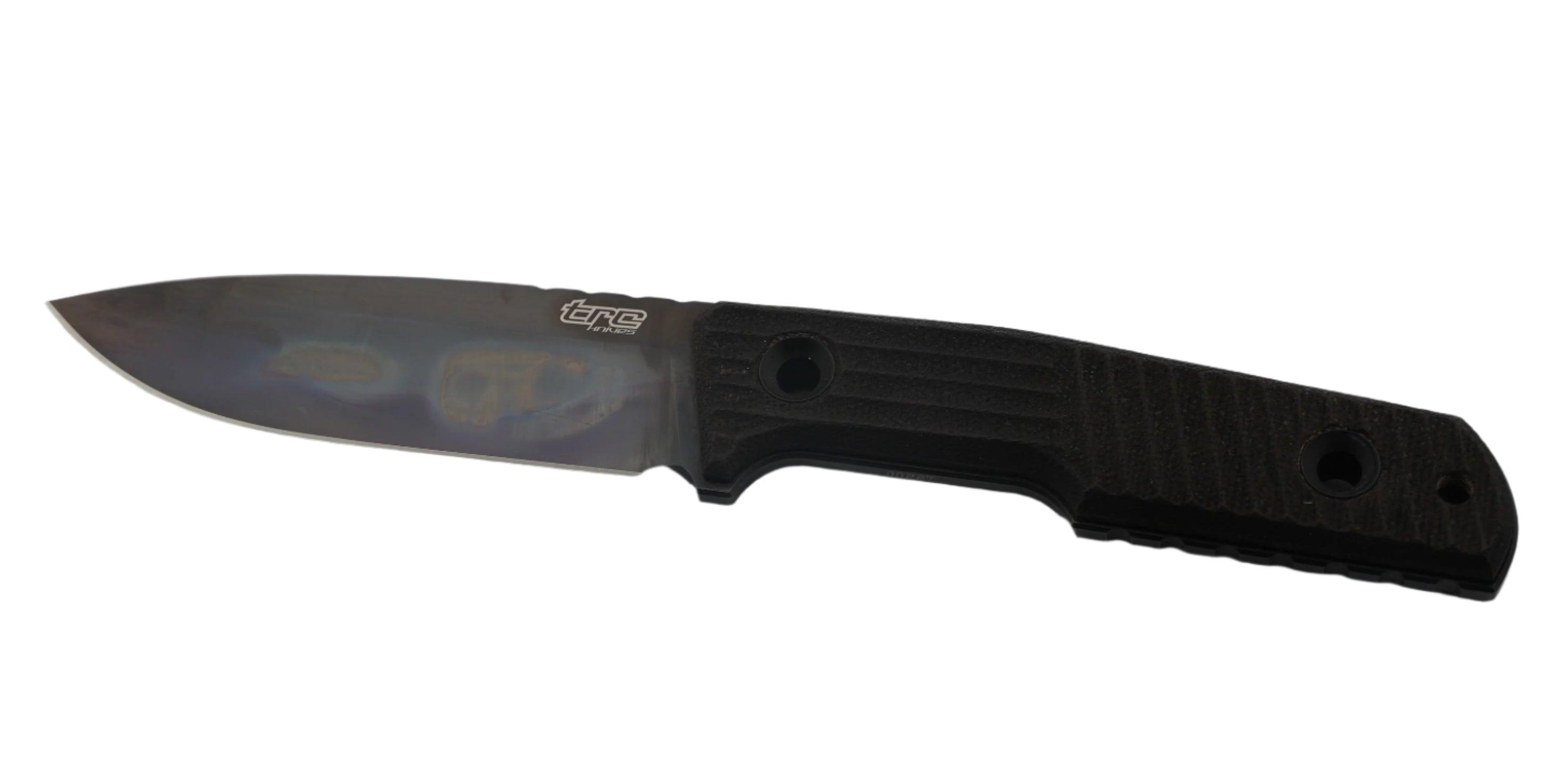 TRC Urban Tactical Black Canvas Micarta Apocalyptic Finish Kydex (Limited) - NORTH RIVER OUTDOORS