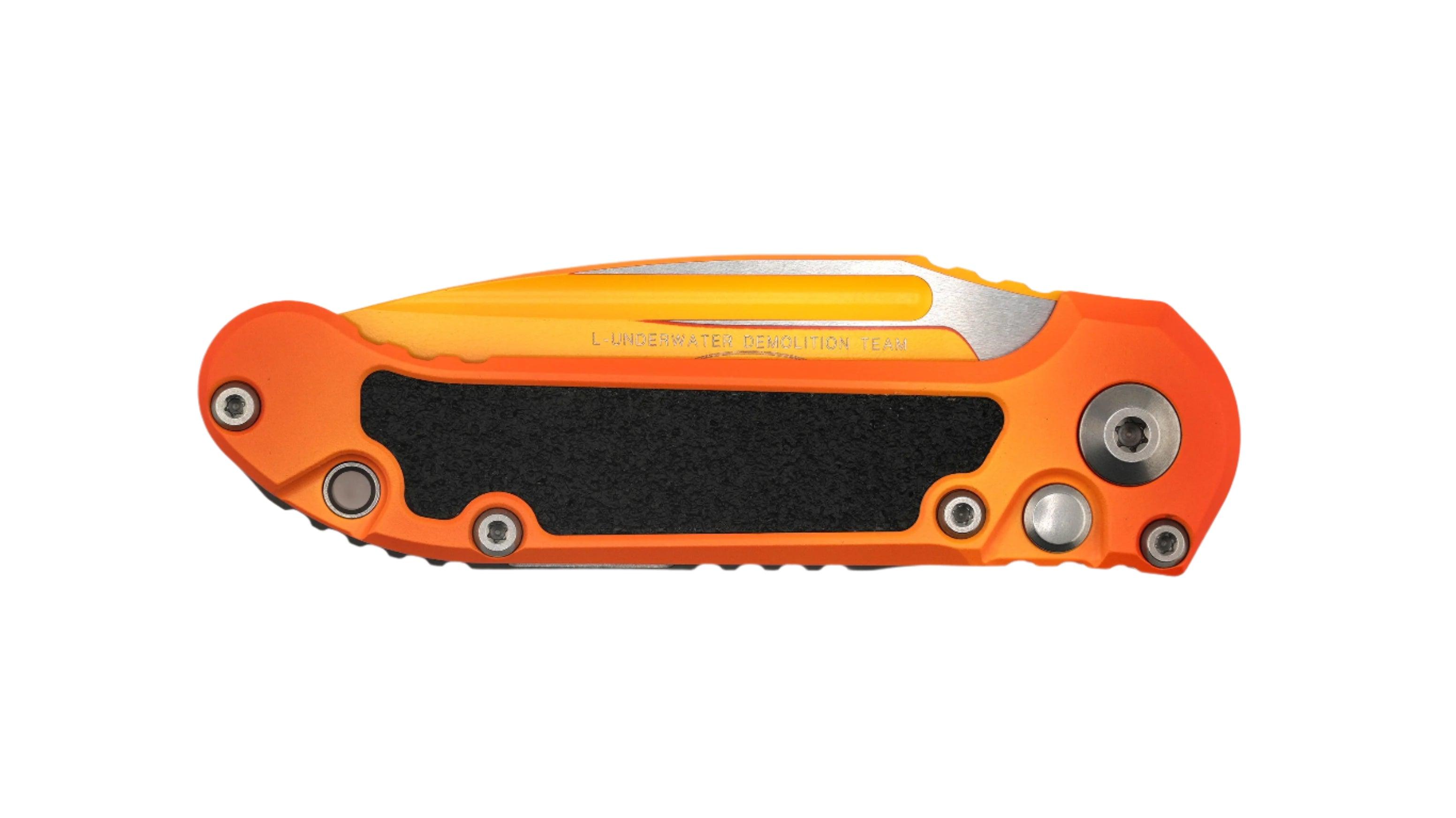 Microtech Knives LUDT S/E Gen III Sunrise Cerakote Blade w/ Sunrise Cerakote Aluminum Handles 1135-1 LPSUS (USA) - NORTH RIVER OUTDOORS