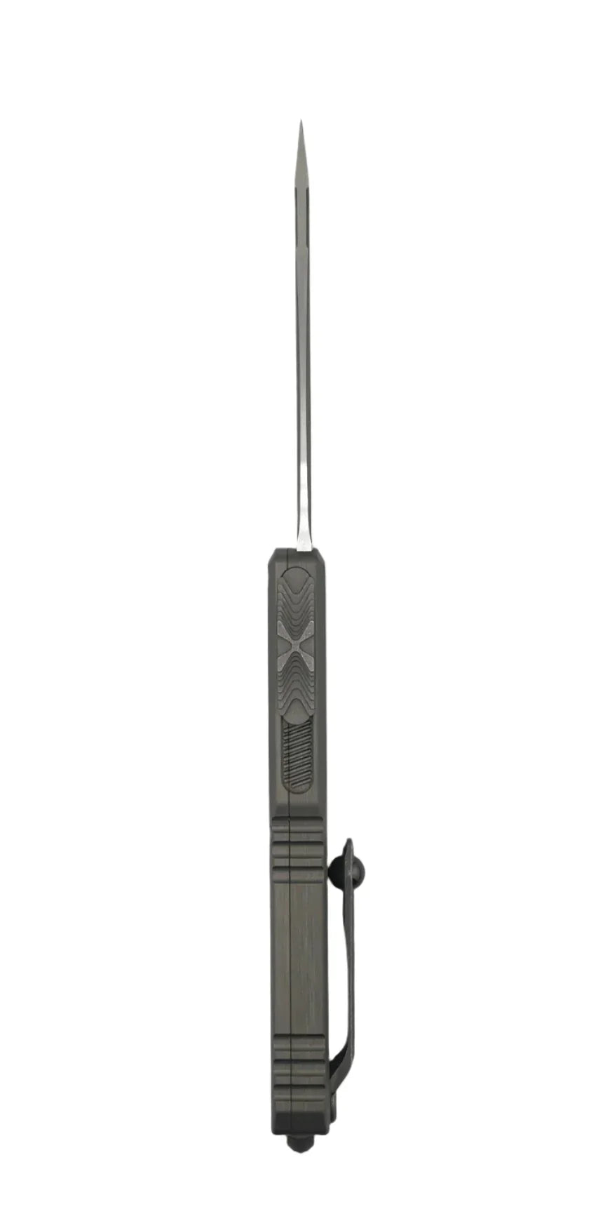 Microtech 1123-12APNC Ultratech ZBP T/E Apocalyptic Full Serration Blade w/ Natural Clear Aluminum Handles - NORTH RIVER OUTDOORS