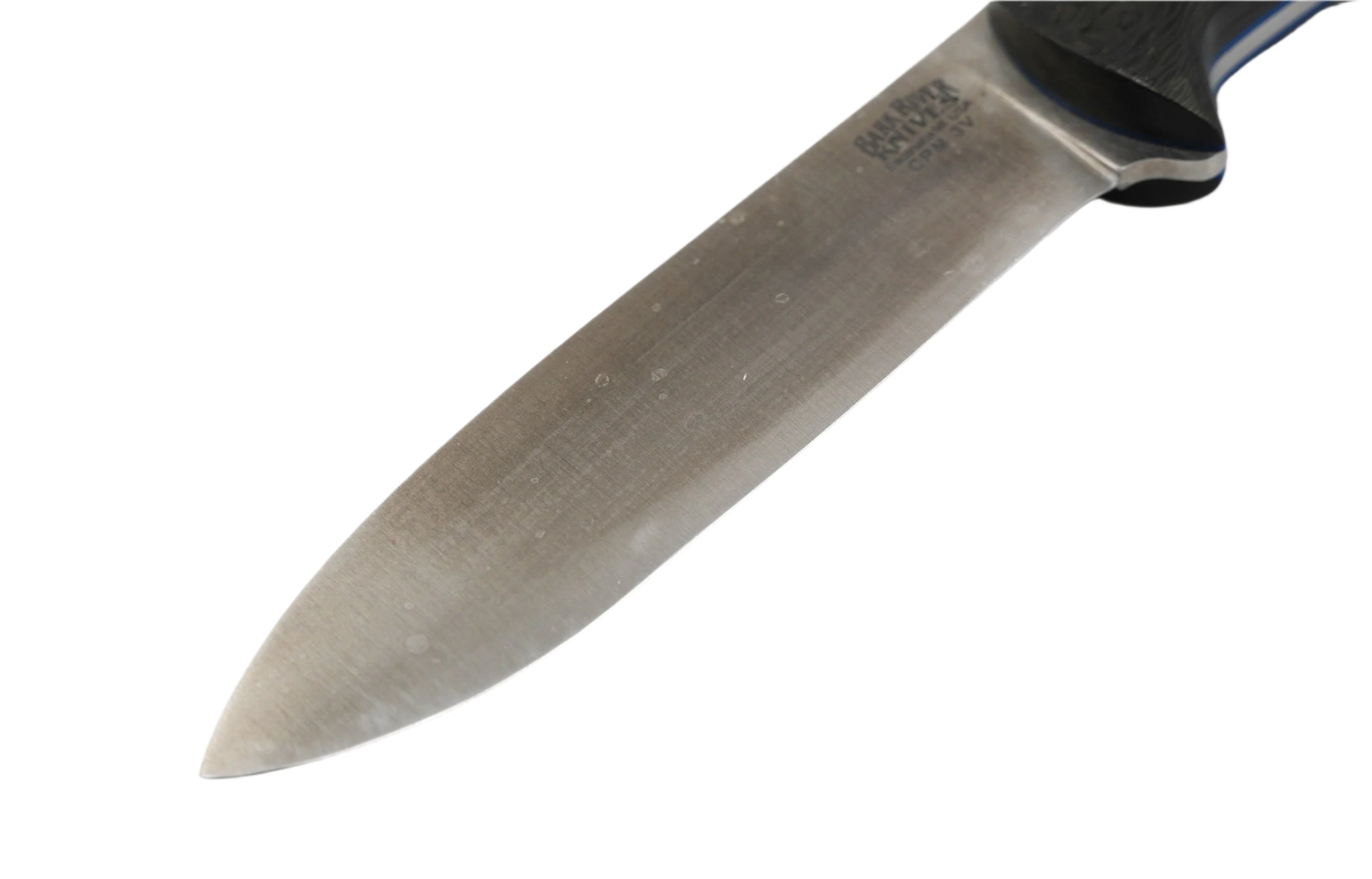 Bark River Mini Kephart Knife 3V Carbon Fiber Blue Liners Mosaic Pins #2 (USA) - NORTH RIVER OUTDOORS