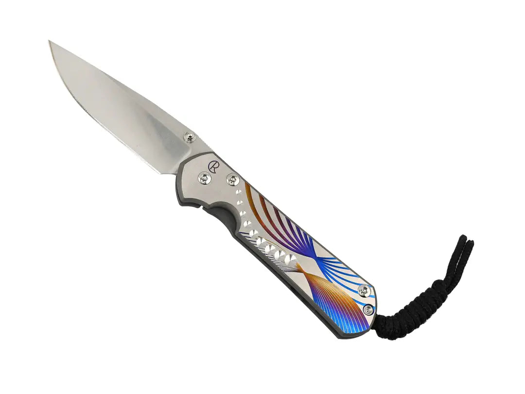 Chris Reeve Small Sebenza 31 Unique Graphic #3 MagnaCut Satin Polished Knife