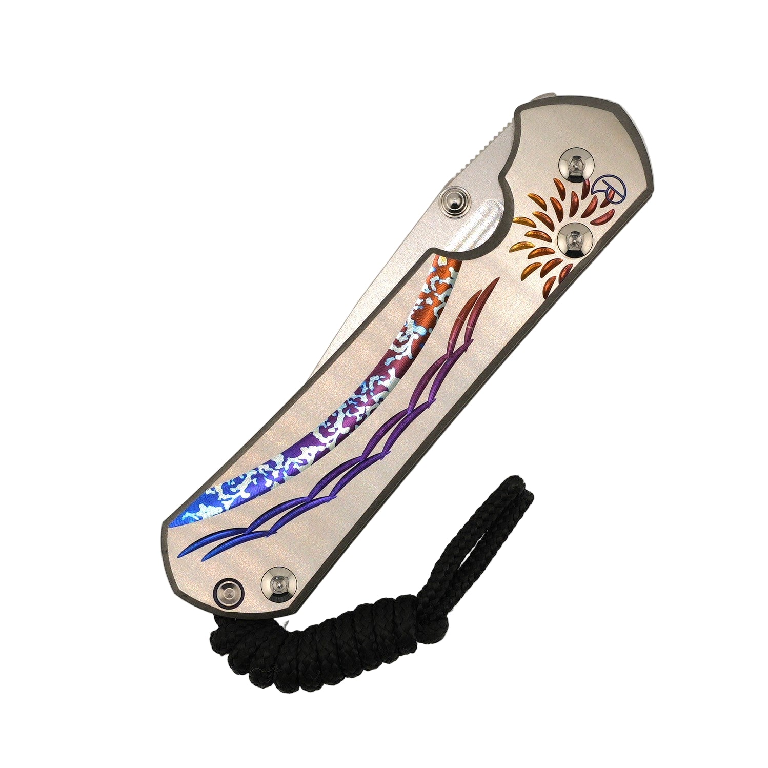 Chris Reeve Small Sebenza 31 Unique Graphic #5 MagnaCut Satin Polished Knife