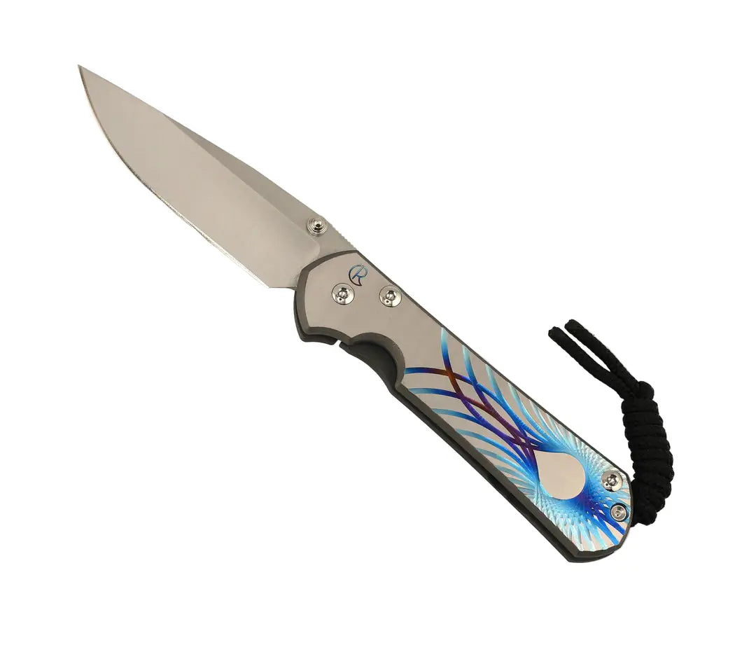 Chris Reeve Small Sebenza 31 Unique Graphic #6 MagnaCut Satin Polished Knife