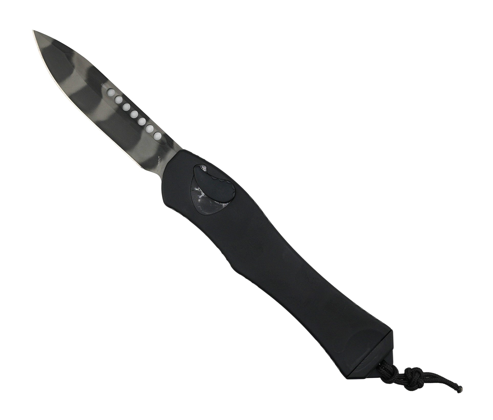 Heretic Hydra V4 H407-15A-COMM Black Handle S/E DLC Commando Finish MagnaCut Knife