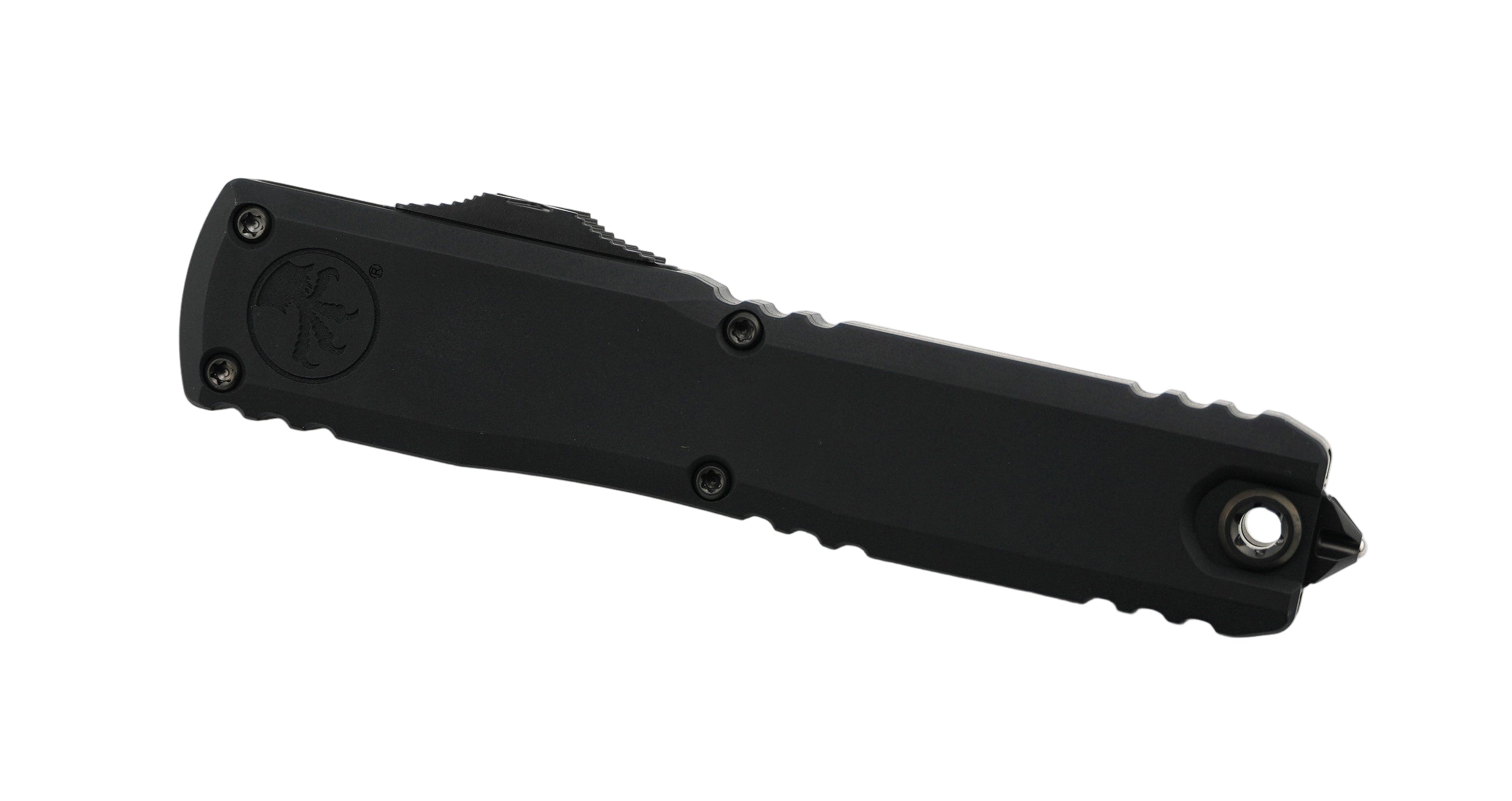 Microtech Ultratech Gen III ZBP Shadow DLC D/E Partial Serrated Auto Knife 3.5" 122-2DLCTSH