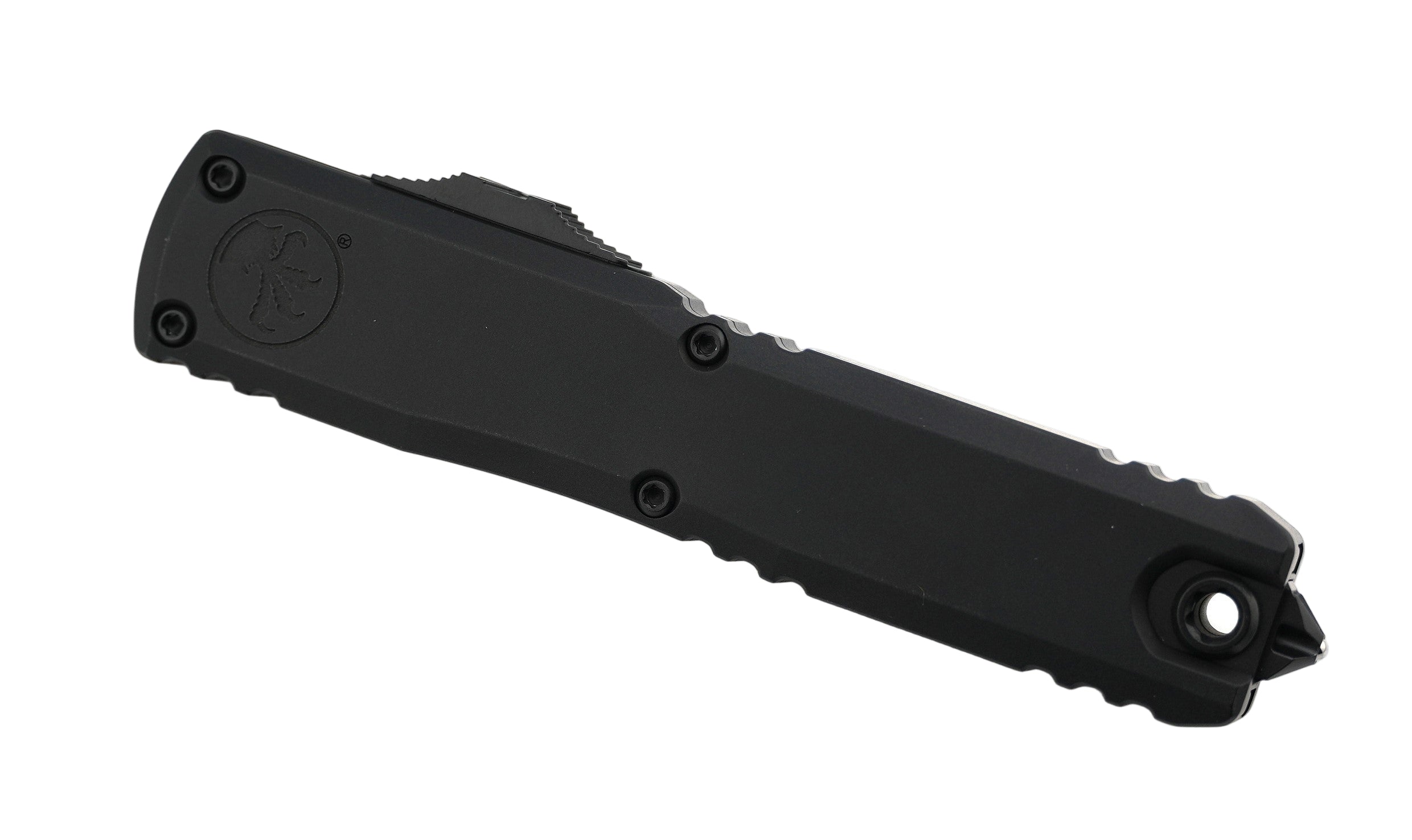 Microtech 1123-1T Ultratech ZBP Zero Blade Play Tactical Auto OTF Knife 3.5" M390MK Black Tanto