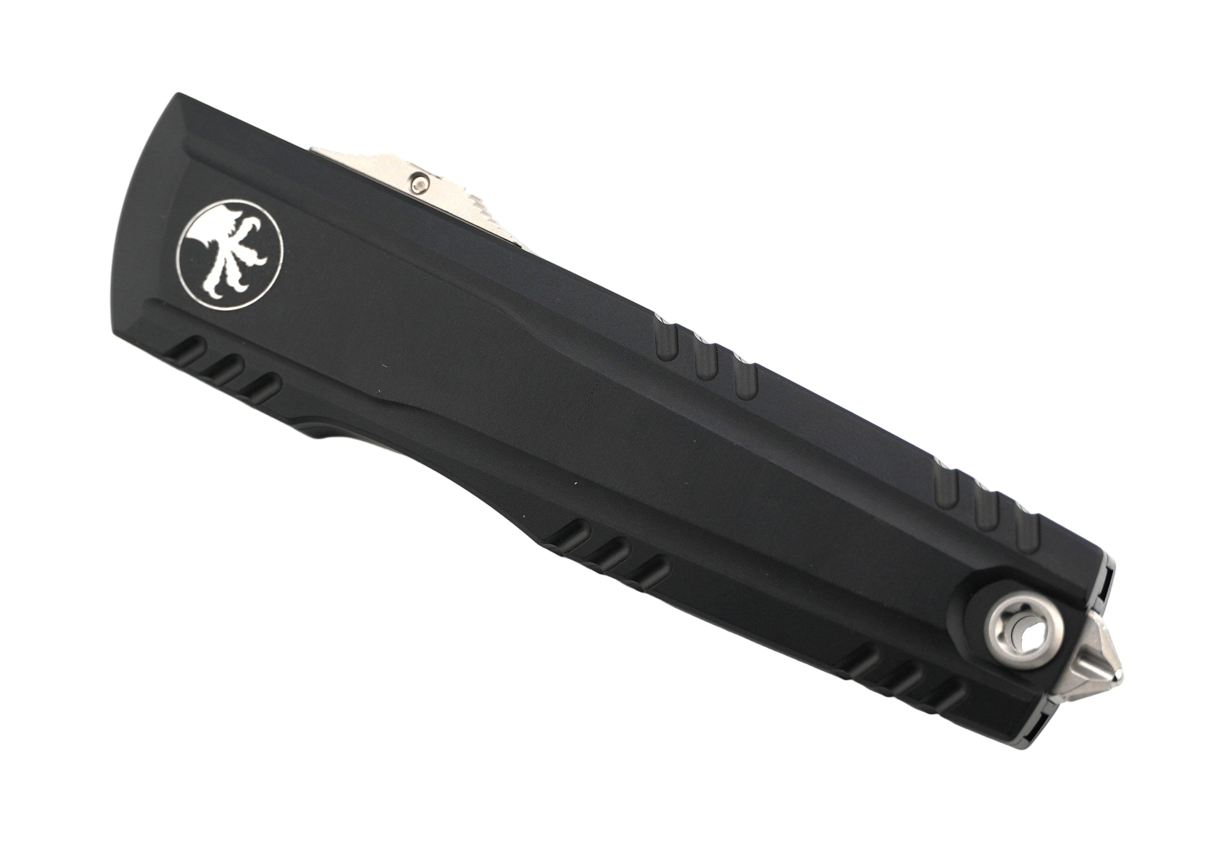 Microtech Luminary ZBP D/E OTF Knife Serrate Black Signature Series (3.6")
