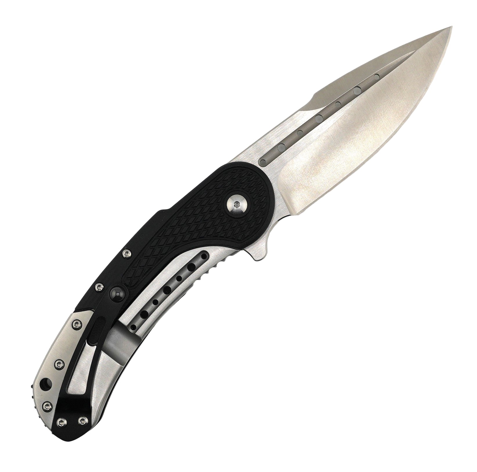Begg Knives Bodega Frame Lock Knife Black G-10 (3.5" Stain)
