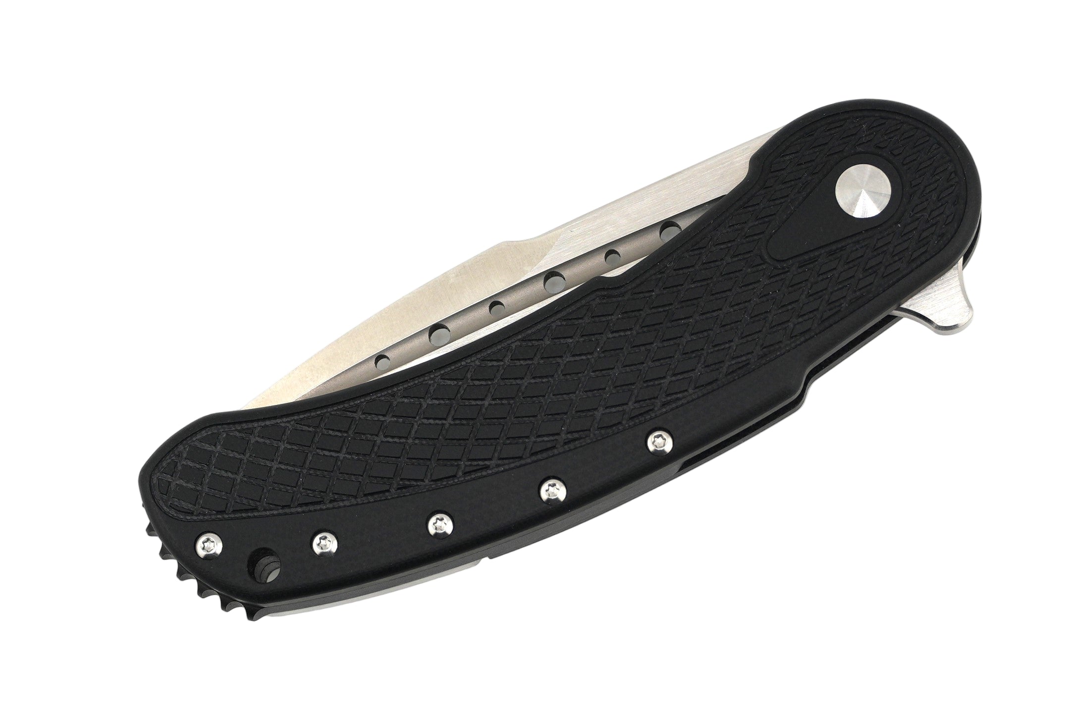 Begg Knives Bodega Frame Lock Knife Black G-10 (3.5" Stain)