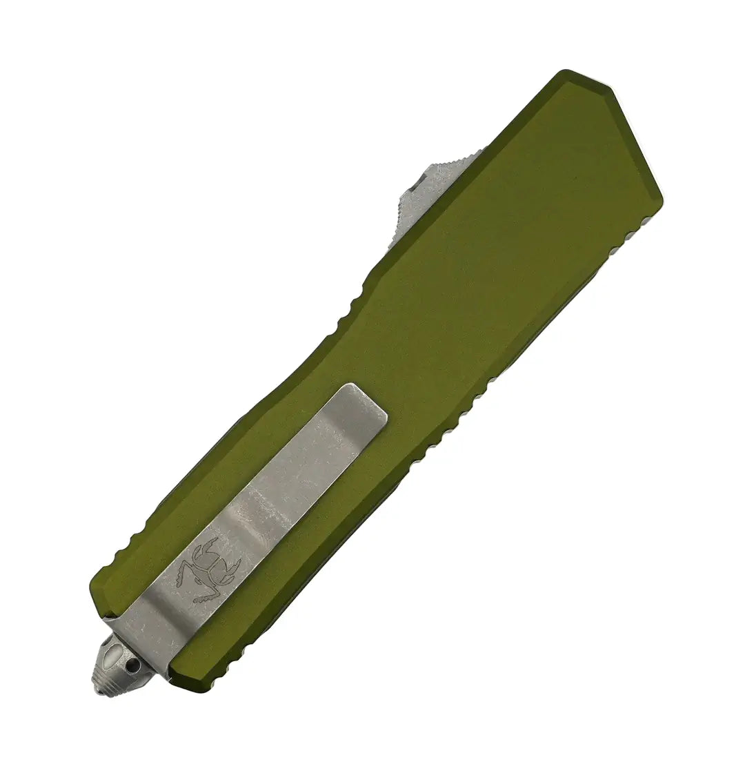 Microtech 1175-10APOD Scarab II Gen III Executive OD Handle D/E Apocalyptic Blade
