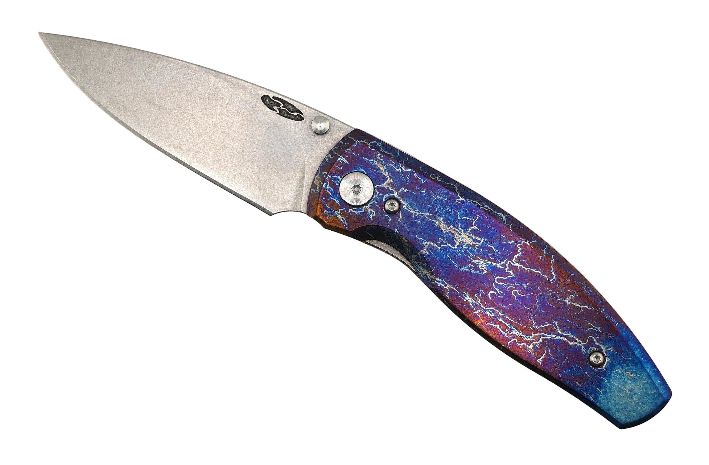 Custom TRM Neutron 2 Linerlock 20CV Titanium Flat Heat Entropic Finish (Limited Run)