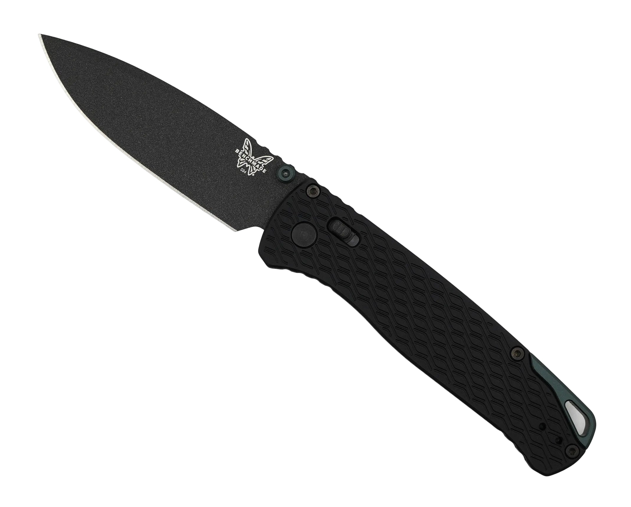Benchmade 534BK Bugout Vapyr Black Aluminum Drop Point Knife MagnaCut