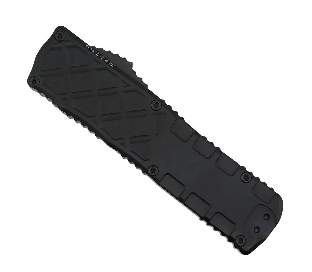 Guardian Tactical APEX Auto OTF Knifer Aluminum 3.4" MagnaCut Black
