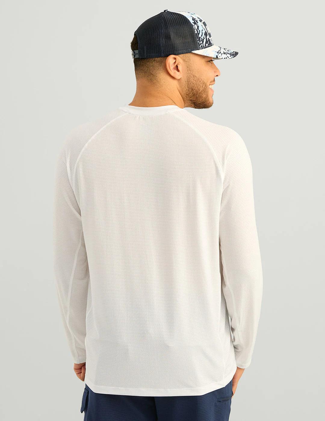 Huk A1A Performance Crew (White) - NORTH RIVER OUTDOORS