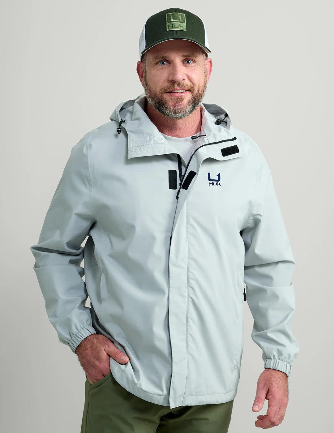 Huk Storm Jacket (Harbor Mist) - NORTH RIVER OUTDOORS