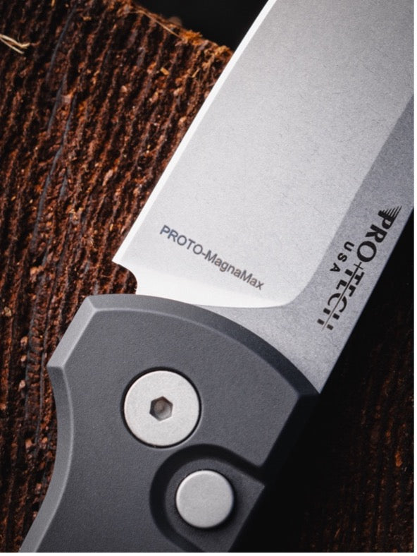 Pro-Tech Chavez Scapegoat Compact Auto Knife Black (3.2" SW MagnaMax)