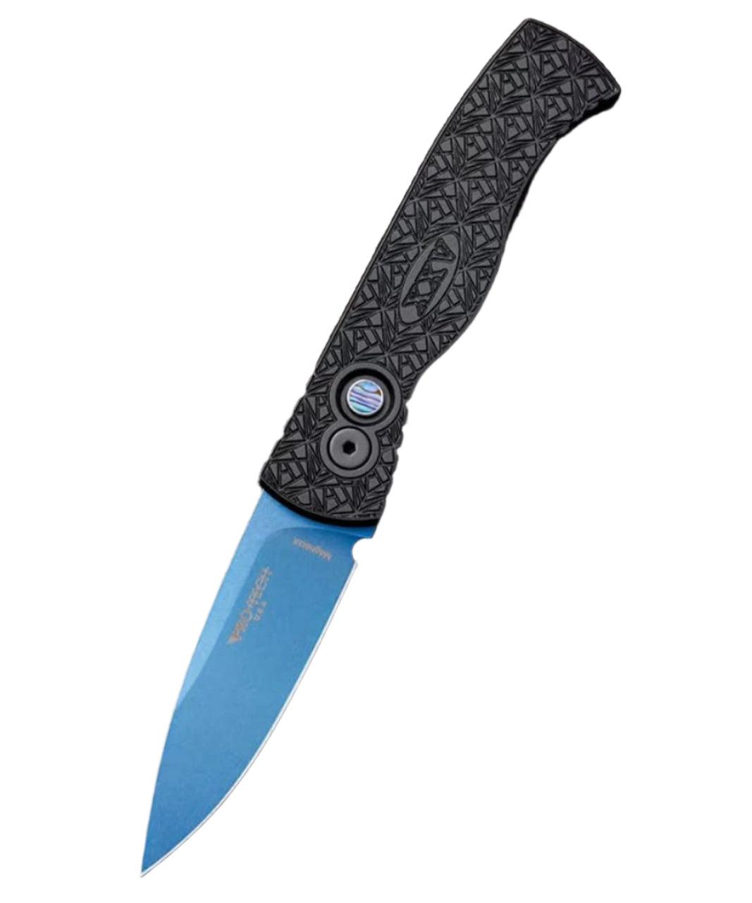 Pro-Tech Tactical Response 2 NEXUS Textured Black Alum (3" Sapp Blu MagnaCut) T206-SB-NEXUS - NORTH RIVER OUTDOORS