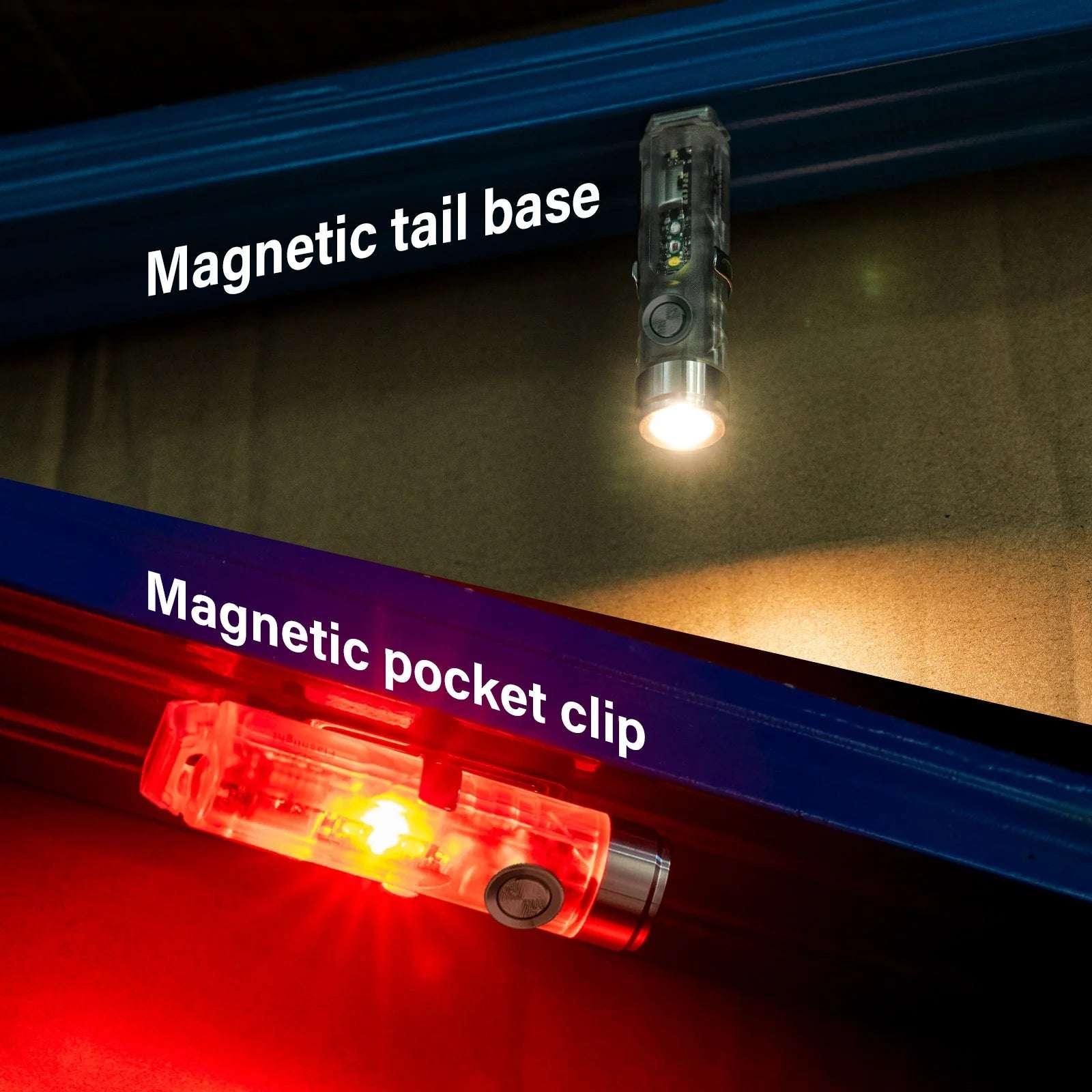 RovyVon A8 Gen 4 Keychain Flashlight w/ Sidelights - NORTH RIVER OUTDOORS