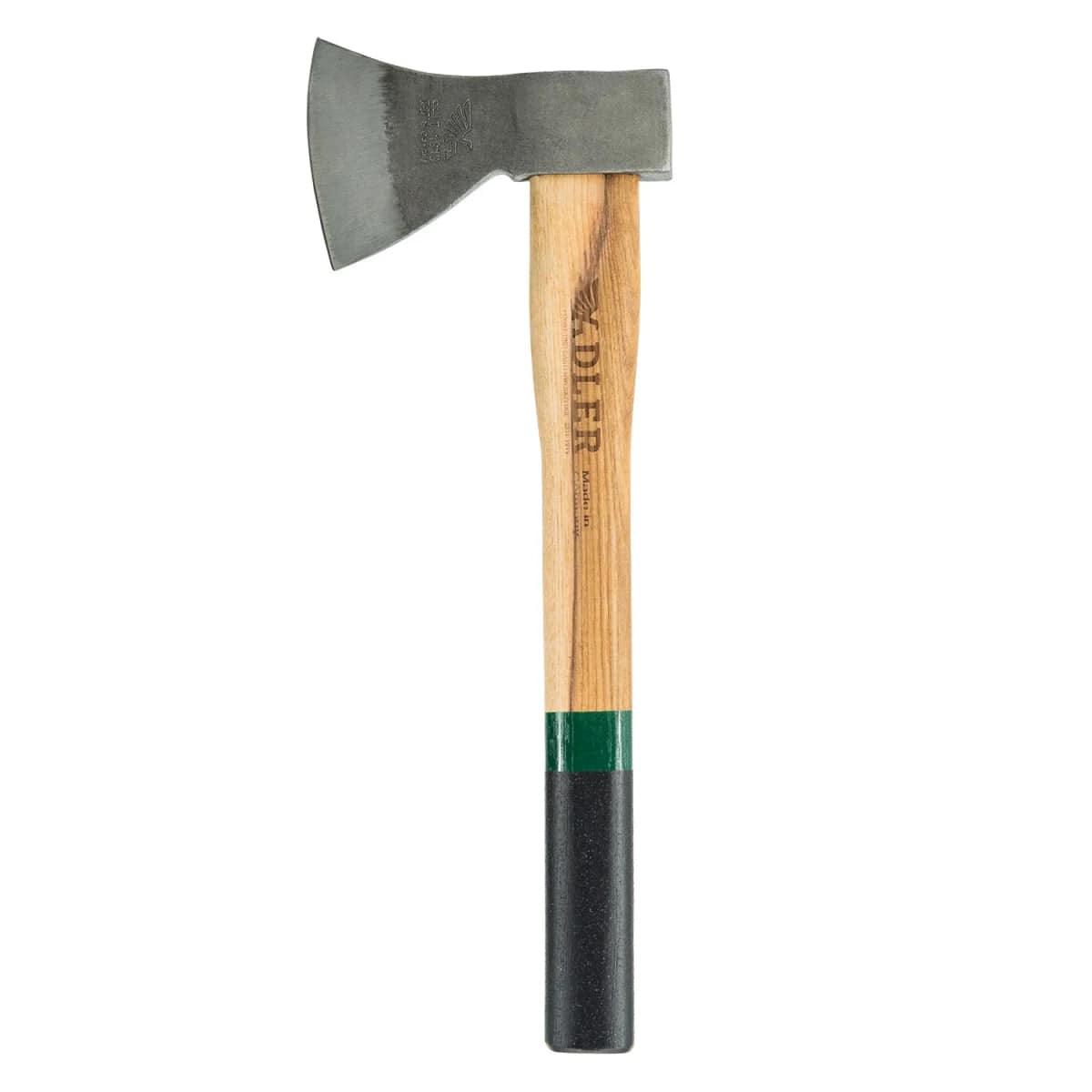 Adler The Rheinland Throwing Hatchet Green Stripe Handle (German) - NORTH RIVER OUTDOORS