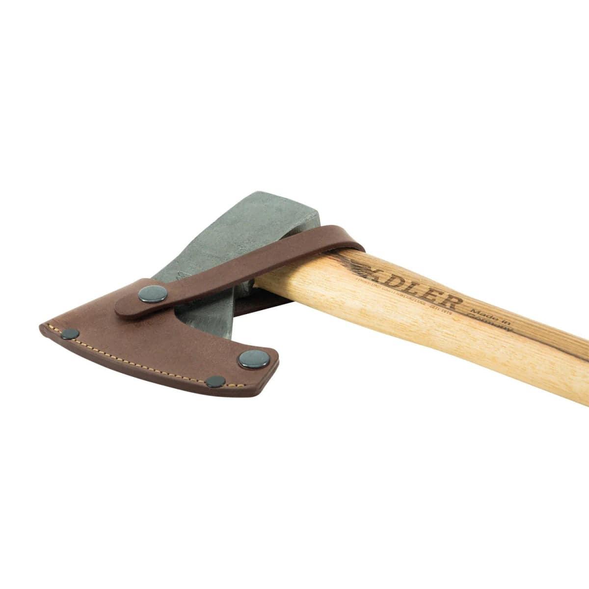 Adler The Rheinland Throwing Hatchet Green Stripe Handle (German) - NORTH RIVER OUTDOORS