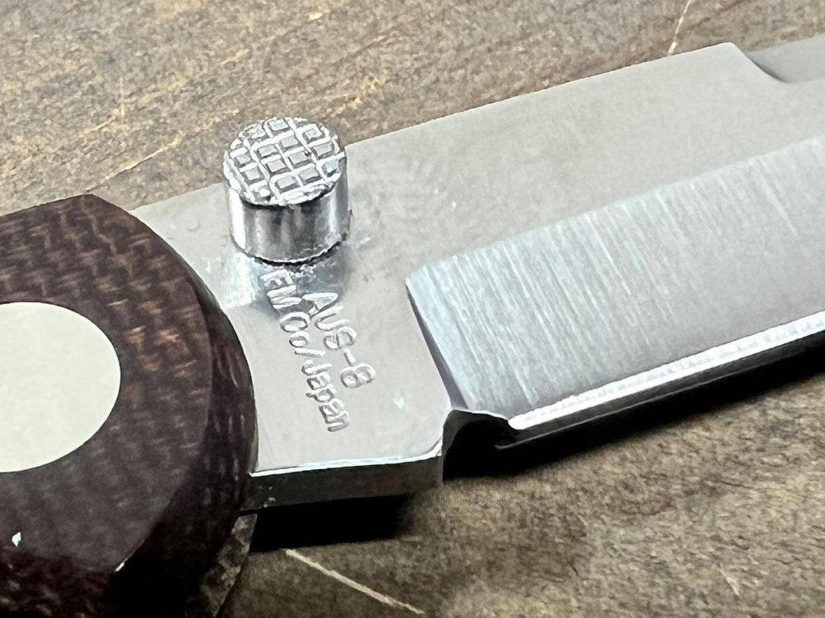 Al Mar Hawk Ultralight AM2BN2T Talon Brown Micarta Folding Knife (Japan) - NORTH RIVER OUTDOORS