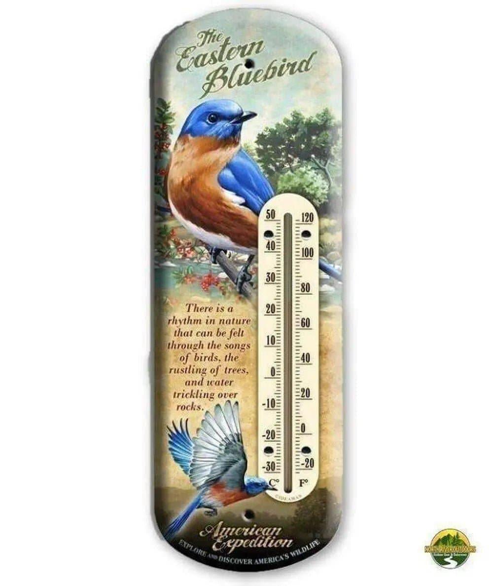 American Expedition Tin Back-Porch Thermometer - NORTH RIVER OUTDOORS