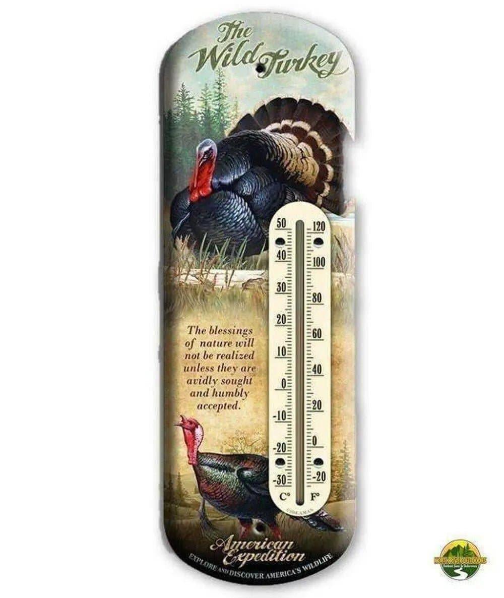 American Expedition Tin Back-Porch Thermometer - NORTH RIVER OUTDOORS