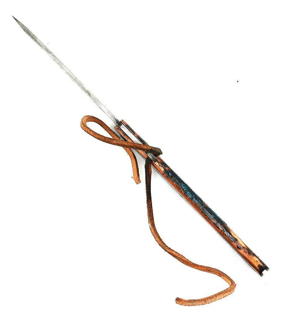 Andersson & Copra Urban Husky Damasteel Folder Knife #001 w/ Shipwreck Handles - NORTH RIVER OUTDOORS