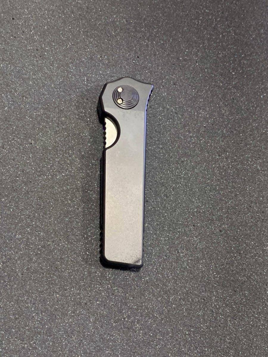 Asheville Steel Paragon Razor Straight Edge Gravity Knife S35VN (USA) - NORTH RIVER OUTDOORS