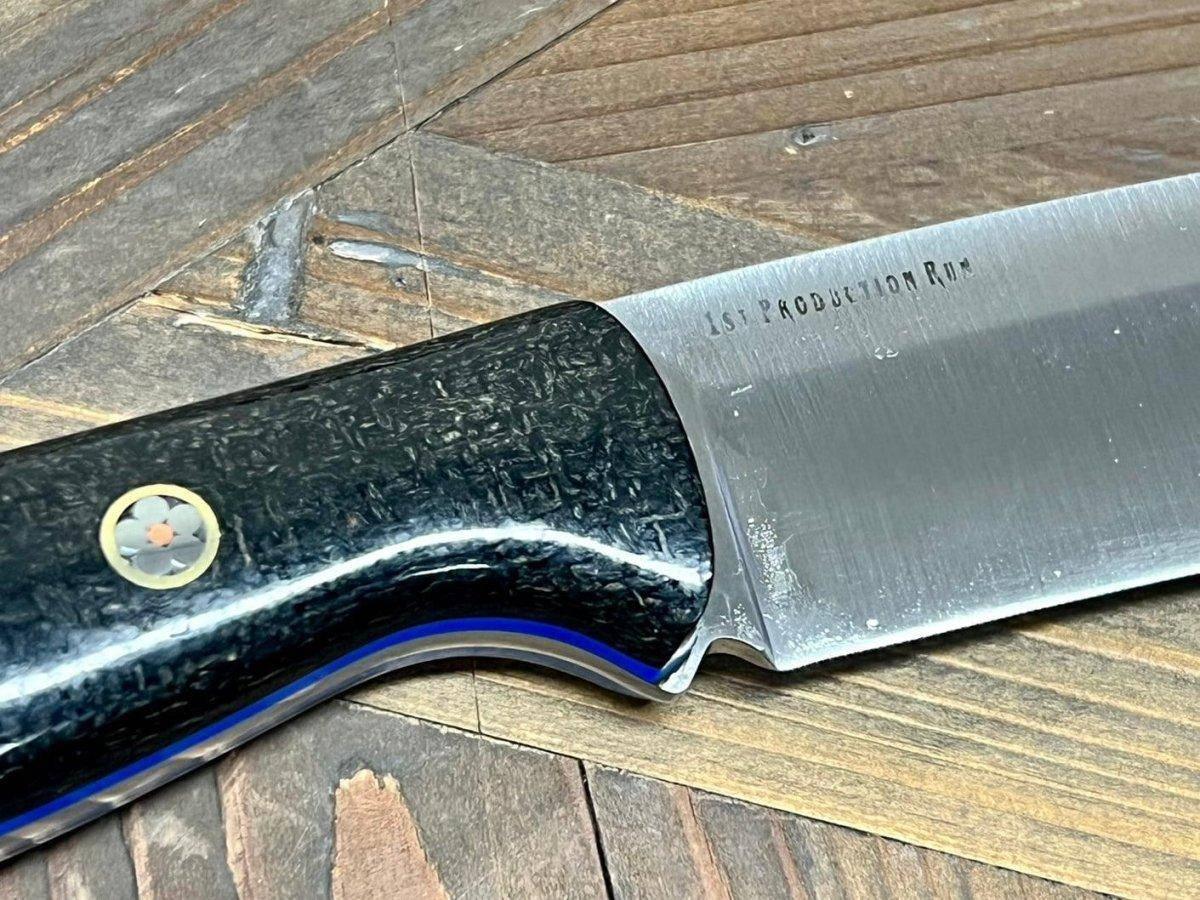 Bark River Fox River EXT-2 LT 3V Black Burlap Blue Liners Mosaic Pins (USA) - NORTH RIVER OUTDOORS