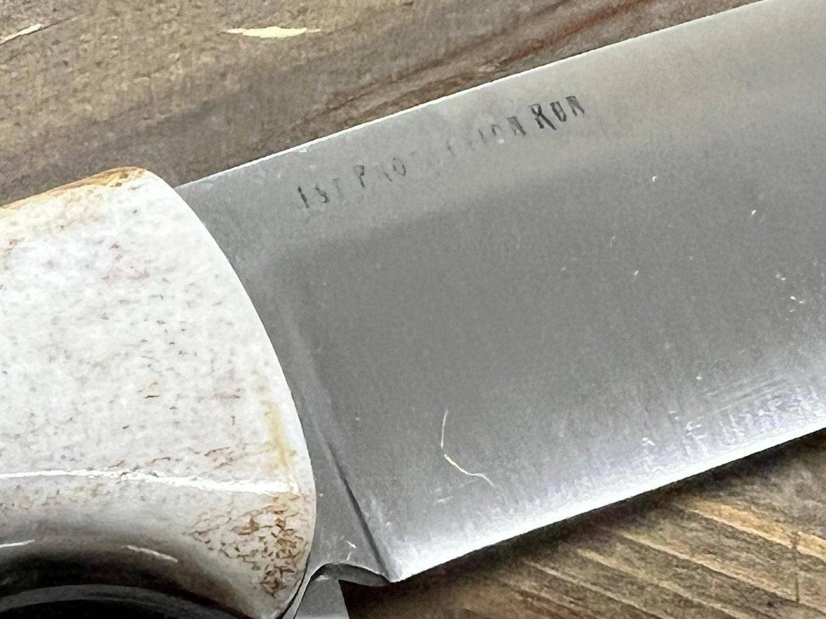 Bark River Fox River EXT-2 LT 3V Elk Turquoise Spacer Red Liners Mosaic Pins (USA) - NORTH RIVER OUTDOORS